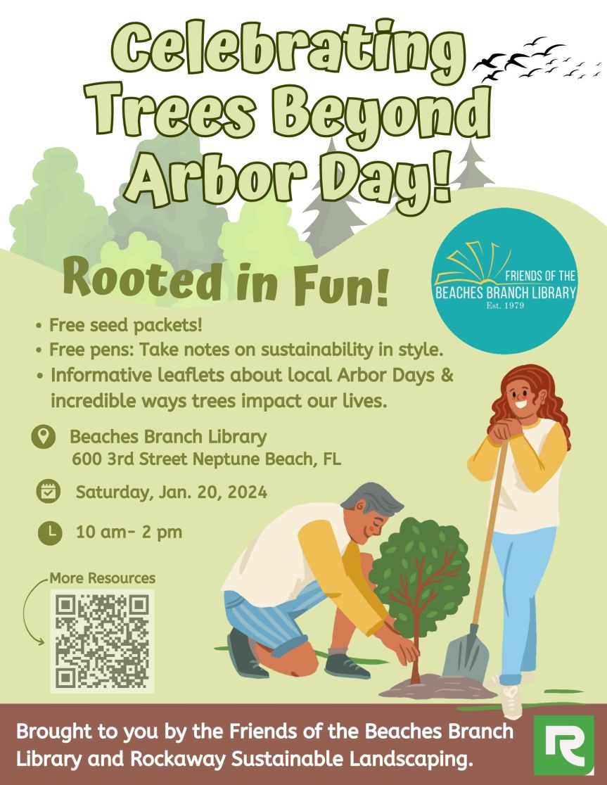 Celebrate Trees at the Library with Rockaway