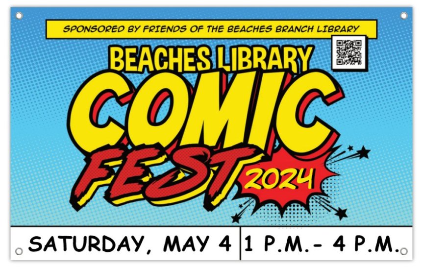 Get Ready for the Beaches Library Comic Fest 2024!